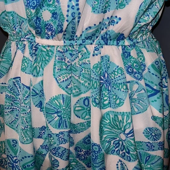 Lily Pulitzer Ruffle Neck Dress - Picture 3 of 5